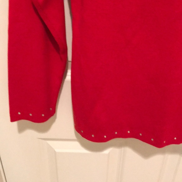 Quacker Factory Snowman Sweater XS New - Picture 7 of 11